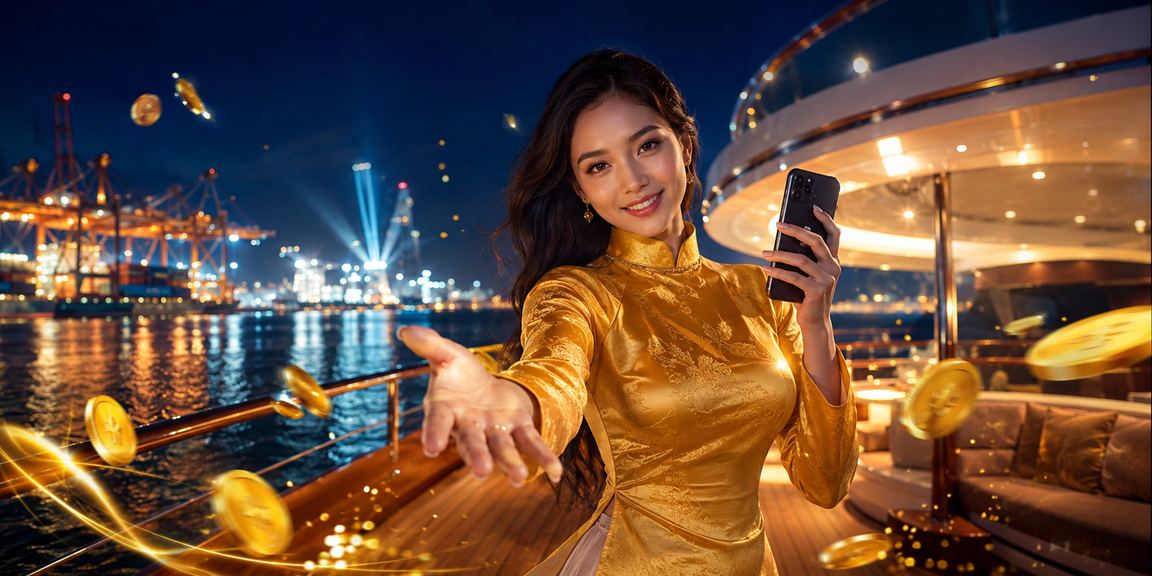 Người dùng Hải Phòng dùng điện thoại di động để truy cập casino và nhận voucher